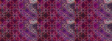 Hediye ambalaj kağıdı, tebrik kartları, posterler ve pankart tasarımı. Mor renkli çiçekler. Raster düz çiçek çizim deseni.