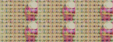 Raster illüstrasyonu. Çizim kalıbı. Organik motif arka planı. Ultraviyole kumaş deseni.