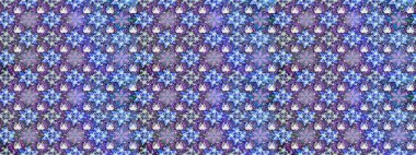 Raster deseni. Küçük çiçekte güzel bir çiçek deseni var. Çiçekli çiçek deseni, suluboya..