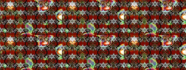 Çiçekler. Soyut etnik raster çizim kalıbı. Vadinin gri renkli çiçekleri.