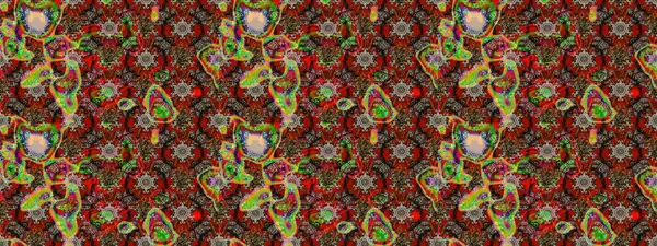 Kırmızı renkte güzel çiçekler olan eskiz deseni, suluboya çiçek deseni, duvar kağıdı, kart ya da kumaş için fayanslı. Raster..