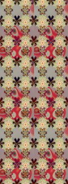 Ev dekoru. Paisley el çizimi elementler. Fantezi çiçekli eskiz deseni, doğal duvar kağıdı, çiçek desenli kıvrımlı illüstrasyon.