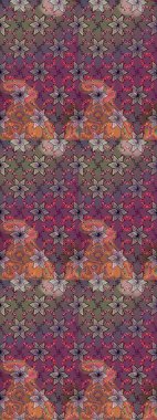 Raster illüstrasyonu. Çiçek arkaplan. Doğum günü kartı ya da düğün davetiyesi. Çiçekli tebrik kartı. Kahverengi renklerde. Suluboya çiçek buketi.