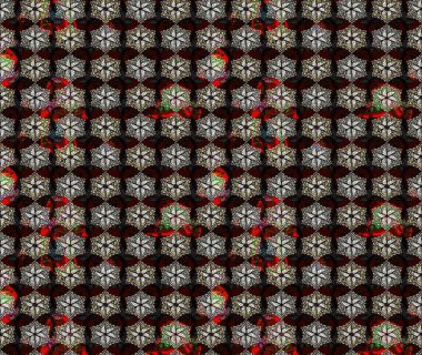 Küçük çiçekte güzel bir desen. Küçük renkli çiçekler. Çiçekli bahar çiçekleri. Motley illüstrasyonu. Moda baskıları için zarif bir şablon.