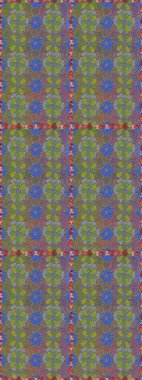 Gri renkler ve parlak çiçekler üzerinde soyut, pürüzsüz desen. Çiçeksel elementlerle süslenmiş zarif raster dokusu. Küçük çiçekte şirin bir çiçek deseni var..