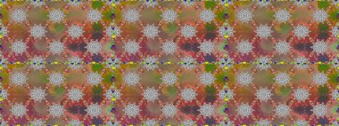 Kahverengi ve gri çiçekli bahar çiçekleri. Moda baskıları için zarif bir şablon. Küçük çiçekte güzel bir desen. Motley illüstrasyonu. Küçük renkli çiçekler..