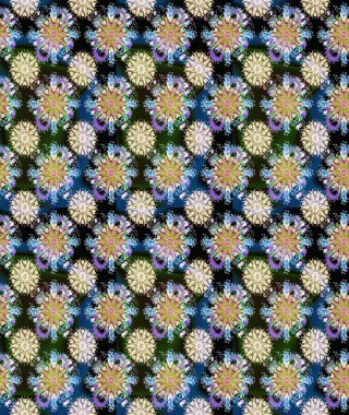 Tarafsız renklerde çiçeklerle çizilmiş çiçek deseni. Suluboya tarzında nötr renkler üzerine çiçekler.