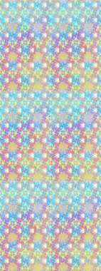 Hediye ambalaj kağıdı, tebrik kartları, posterler ve pankart tasarımı. Raster düz çiçek çizim deseni. Tarafsız renklerde çiçekler.