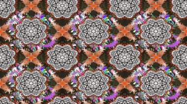 Gri renkli çiçekler. Raster düz çiçek çizim deseni. Tasarım hediye paketi, tebrik kartları, posterler ve afiş tasarımı.