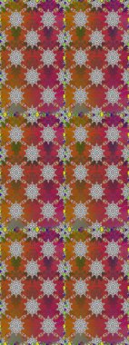 Kahverengi renkli çiçeklerle kusursuz çiçek deseni. Suluboya tarzında kahverengi renkte çiçekler.