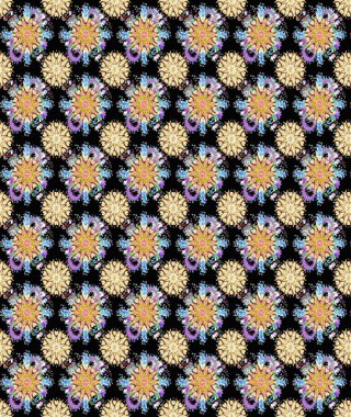 Elle boyanmış suluboya resim çizimleri, çiçekler ve bitkiler. Siyah renkte çiçekler.