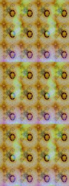 Raster illüstrasyonu. Küçük çiçekteki sevimli çiçek deseni. Tarafsız renklerde çiçekler.