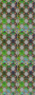 Kumaş, tekstil, duvar kağıdı baskısı için. Tomurcukları çiçek olan sevimli bir çiçek deseni. Eski usul. Raster. Raster illüstrasyonu. Kusursuz arkaplan.