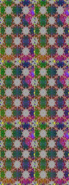 Kusursuz Vintage Çiçek Deseni. Raster Kalça dokusu deseni.