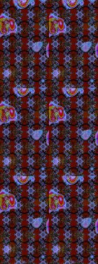 Çiçek desenli eskiz, darbeler, sıçramalar, yaz çiçekleri. Kırmızı renkte çiçekler. Raster illüstrasyonu.