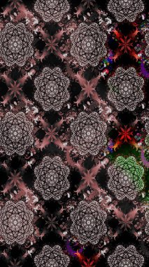 Çiçek deseni. Flower eskiz arka planı. Şatafatlı bahar bahçesi dokusu. Raster illüstrasyonu.