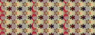 Raster. Raster illüstrasyonu. Eski usul. Kumaş, tekstil, duvar kağıdı baskısı için. Tomurcukları çiçek olan sevimli bir çiçek deseni. Taslak arkaplan.