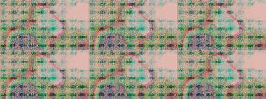 Çizim kalıbı. Organik motif arka planı. Raster illüstrasyonu. Ultraviyole kumaş deseni.