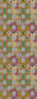 Kusursuz bir mahsul. Raster Şirin kumaş deseni. Düz Çiçek Elementleri Tasarımı. Renkli Bahar Teması Kusursuz Arkaplan.