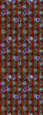 Yatak çarşafları, ceket, paket tasarımı, kumaş ve moda kavramları için tekstil baskısı. Eskiz modeli etnik tasarım. Çiçekleri, deniz kabukları, mandalaları ve suluboya efektleri olan deniz altyapısı.