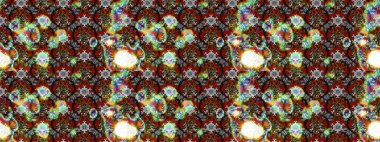 Raster. Tomurcukları çiçek olan sevimli bir çiçek deseni. Kumaş, tekstil, duvar kağıdı baskısı için. Raster illüstrasyonu. Eskiz geçmişi. Antika retro tarzı.