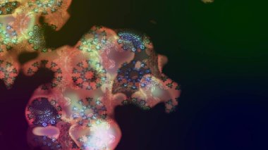 Çiçek süslemeli çizim deseni. Gri renkli çiçekler. Raster illüstrasyonu.