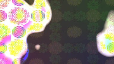 Raster. Güzel suluboya çiçekler, parlak resimler ilham verici çiçek desenli eskiz arka planı..