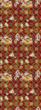 Suluboya çizim kalıbı. Dekorasyon ve tasarım için güzel bir desen. Moda baskısı. Çiçeğin suluboya çizimlerinin mükemmel deseni. Eski model. Raster illüstrasyonu.