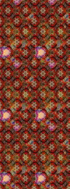 Çiçekli karalama şeklinde Raster çiçek deseni. Yumuşak, bahar çiçekli arka plan. Kahverengi renkte çiçekler.