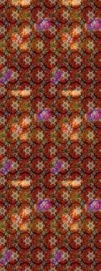 Kahverengi renkte manzaralı çiçek deseni. Çiçek kompozisyonu, el boyası, hassas şablon. Üst manzara, yumuşak stil. Sevgililer günü ve tebrik kartı konsepti için şık bir davet.