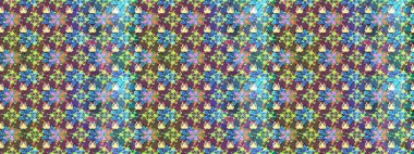 Çiçekler maviye. Suluboya, elle çizilmiş. Raster hisseleri. Taslak arkaplan deseni.