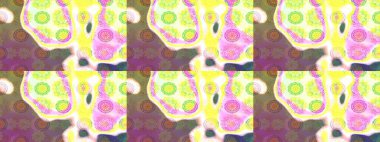 Tarafsız ve sarı renklerde çiçek desenleri, el yapımı papatyalar, papatyalar. Tekrarlanan çiçek arkaplanı, zarif nötr ve sarı çiçek duvar kağıdı.