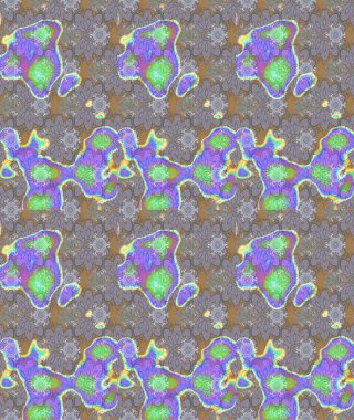 Gri renkli çiçekler. Tropik çiçek desenleri. Raster illüstrasyonu.