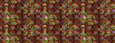 Çiçek arkaplan. Çizim raster deseni. Güzel kumaş deseni.