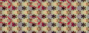 Raster illüstrasyonu. Düz Çiçek Elementleri Tasarımı. Renkli Bahar Teması eskiz kalıbı. Tarafsız renklerde zarif çiçekler buket suluboya.