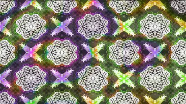 Düz Çiçek Elementleri Tasarımı. Modaya uygun kumaş deseni. Renkli Yaz Temalı eskiz kalıbı. Sevimli çiçek raster deseni.