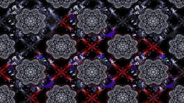 Küçük çaplı çiçeklerdeki basit şirin desenler. Tekstil veya kitap kapakları, imalat, duvar kağıtları, baskı, hediye paketi ve yapıştırma kitabı için çiçek eskizi geçmişi. Raster illüstrasyonu.