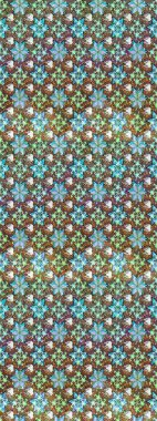 Kahverengi renkli çiçekler. Sketch Colour Spring Theme eskiz kalıbı. Düz Çiçek Elementleri Tasarımı. Sevimli çiçek raster deseni.