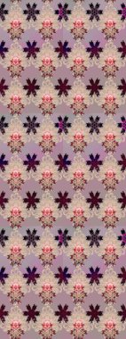 Çiçekli karalama şeklinde Raster çiçek deseni. Tarafsız renklerde çiçekler. Nazikçe, güzel çiçek arkaplanı..