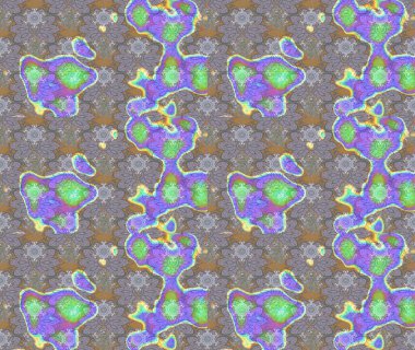 Gri renkli çiçekler. Tropik çiçek desenleri. Raster illüstrasyonu.