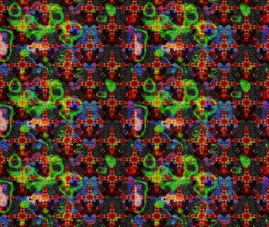 Raster illüstrasyonu. Siyah renkli çiçekler. Küçük çiçekte sevimli çiçek deseni var..