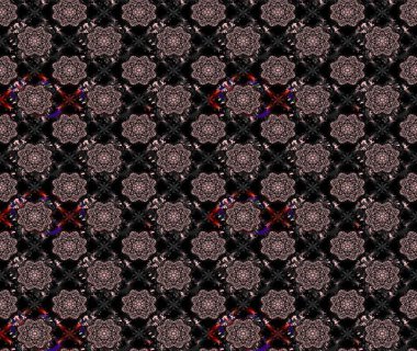 Siyah üzerine çiçekler. Eskiz arkaplan modeli. Suluboya, elle çizilmiş. Raster stoku.