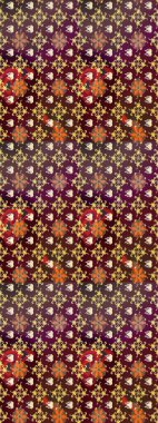 Ev dekoru. Paisley el çizimi elementler. Fantezi çiçekli eskiz deseni, doğal duvar kağıdı, çiçek desenli kıvrımlı illüstrasyon.