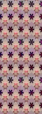 Çiçekli karalama şeklinde Raster çiçek deseni. Tarafsız renklerde çiçekler. Nazikçe, güzel çiçek arkaplanı..