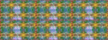 Sabıka fotoğraflarında, bebek kıyafetlerinde, duvar kâğıtlarında, paket kutularında falan kullanılabilir. Zarif, parlak ve eskiz yeşil çiçek deseni tasarımı.