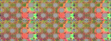 Tekstil, kumaş, kapaklar, duvar kağıtları, baskı, naylon, yapıştırma, örgü, dekupaj için çiçeksiz arkaplan. Küçük gri ve yeşil çiçeklerle oldukça eski bir besin torbası deseni.