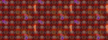 Çiçekli karalama şeklinde Raster çiçek deseni. Nazik, narin çiçek arkaplanı. Kahverengi renkte çiçekler.