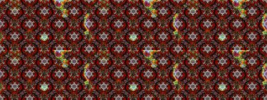 El çizimi çiçek çizimi deseni (fayans). Şirin çiçekli, desenli, kahverengi renkli bir eskiz deseni. Tekstil için suluboya çizim deseni.