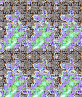 Güzel kumaş deseni. Raster suluboya deseni, narin çiçekler, tarafsız çiçekler, tebrik kartı şablonu..