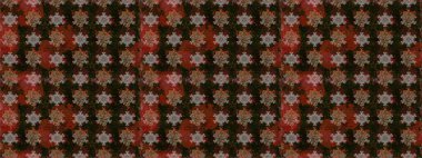 Kızılderili desenli desenli desenli şal deseni. Etnik Mandala süsü. Raster Henna dövme stili. Tekstil, tebrik kartı, boyama kitabı, telefon kılıfı baskısı için kullanılabilir.